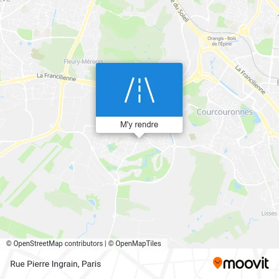 Rue Pierre Ingrain plan