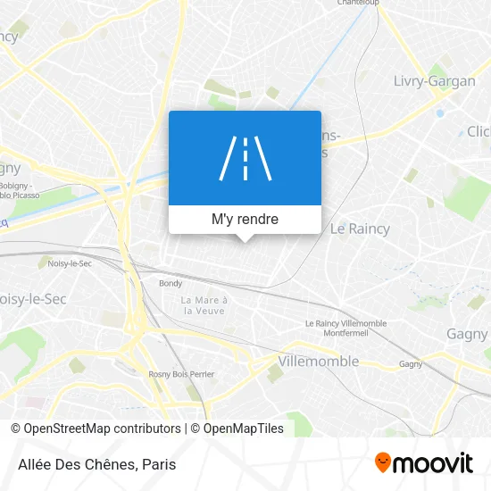 Allée Des Chênes plan