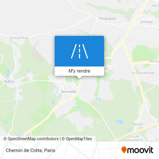 Chemin de Crête plan
