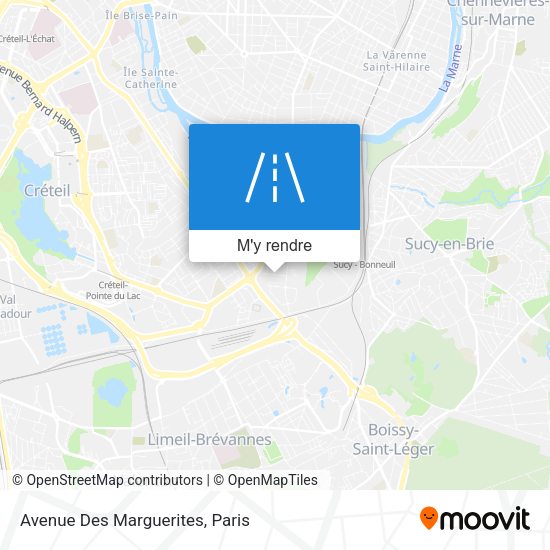 Avenue Des Marguerites plan