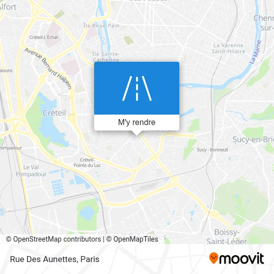 Rue Des Aunettes plan