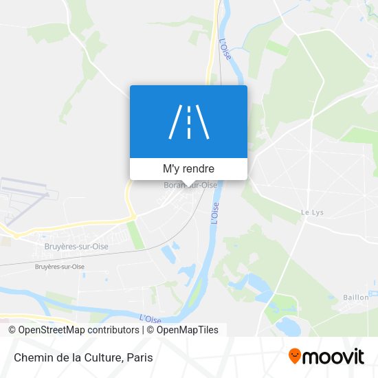 Chemin de la Culture plan