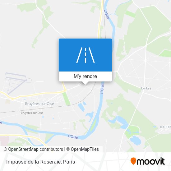 Impasse de la Roseraie plan