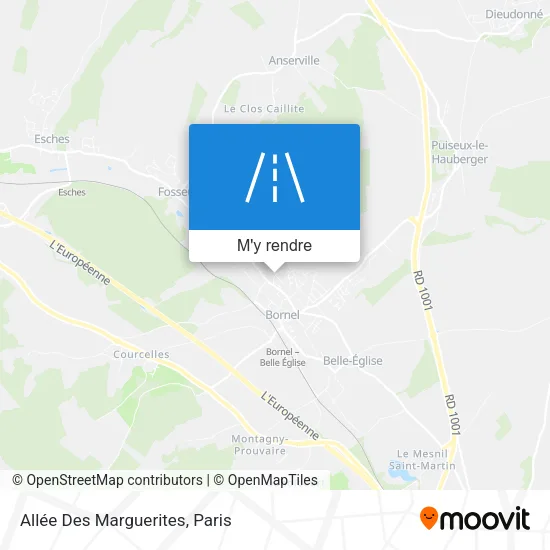Allée Des Marguerites plan