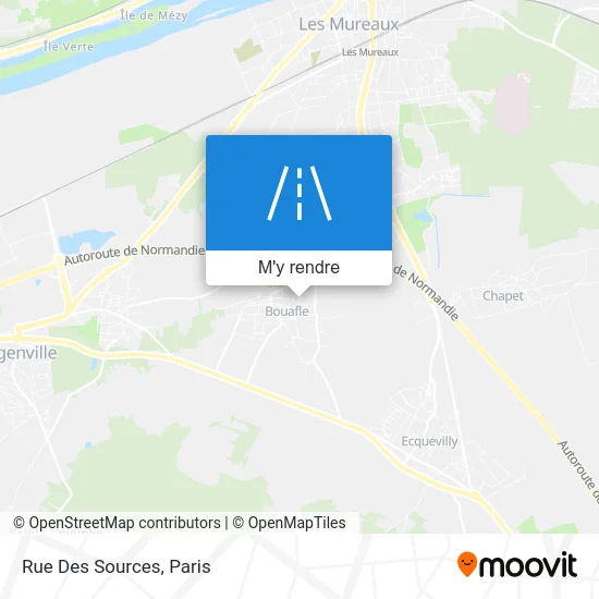 Rue Des Sources plan