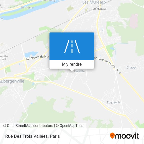 Rue Des Trois Vallées plan