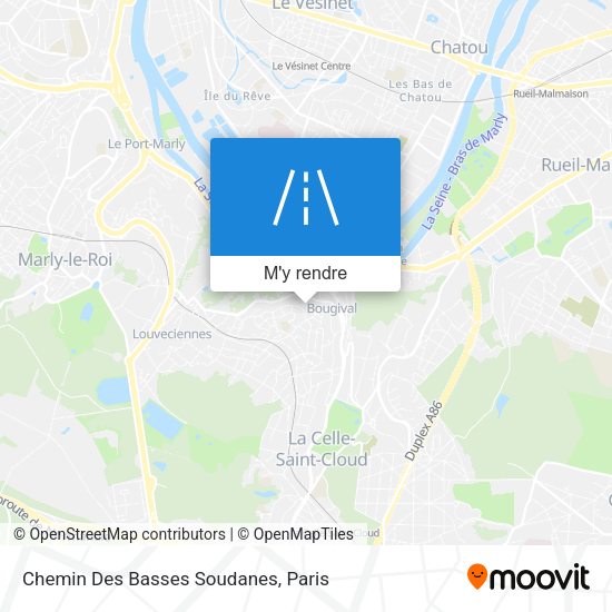 Chemin Des Basses Soudanes plan