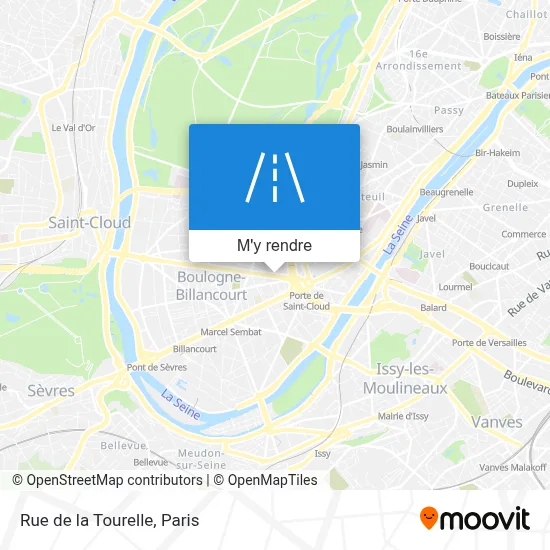 Rue de la Tourelle plan