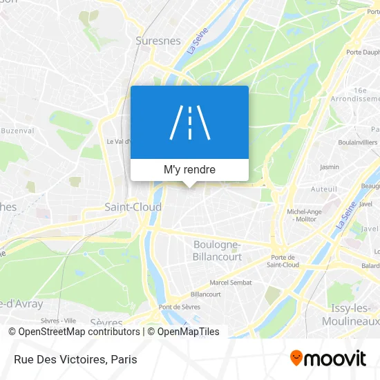 Rue Des Victoires plan