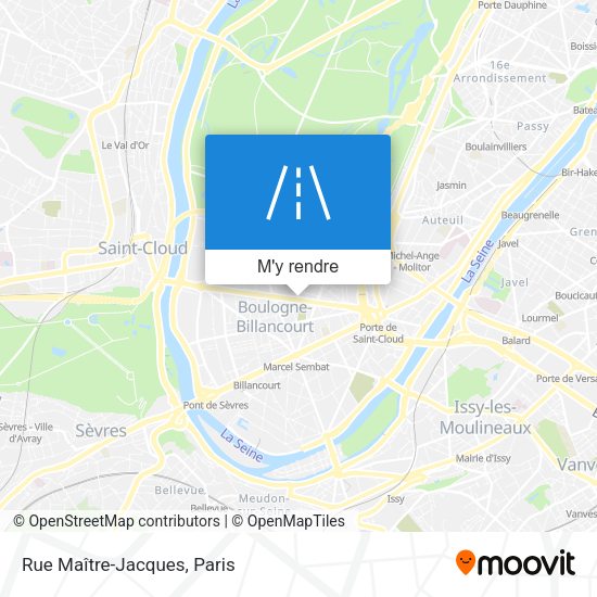 Rue Maître-Jacques plan
