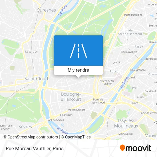 Rue Moreau Vauthier plan