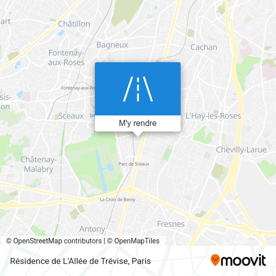 Résidence de L'Allée de Trévise plan