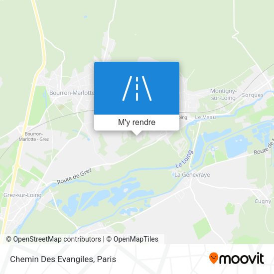 Chemin Des Evangiles plan