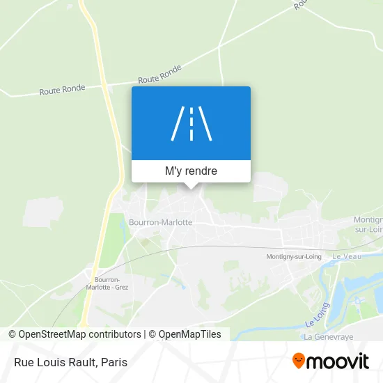 Rue Louis Rault plan