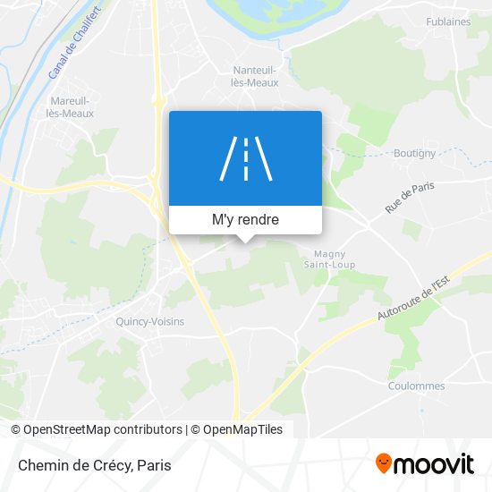 Chemin De Crécy plan