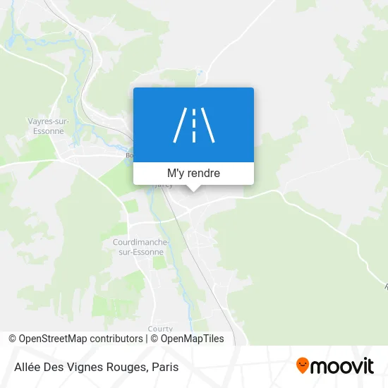 Allée Des Vignes Rouges plan