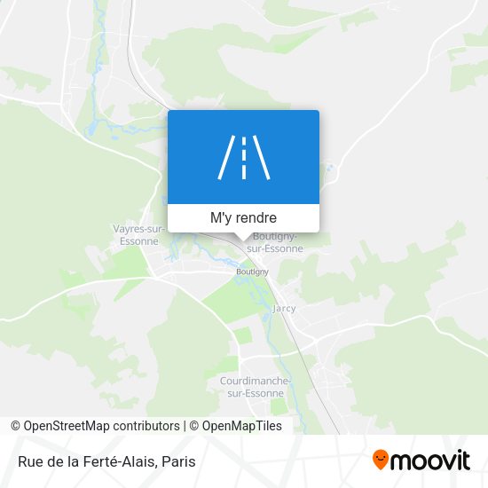 Rue de la Ferté-Alais plan