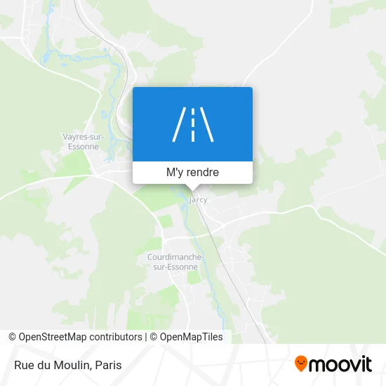 Rue du Moulin plan