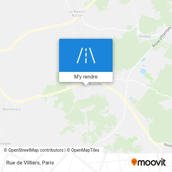 Rue de Villiers plan