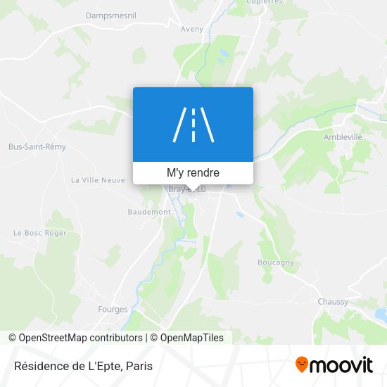 Résidence de L'Epte plan