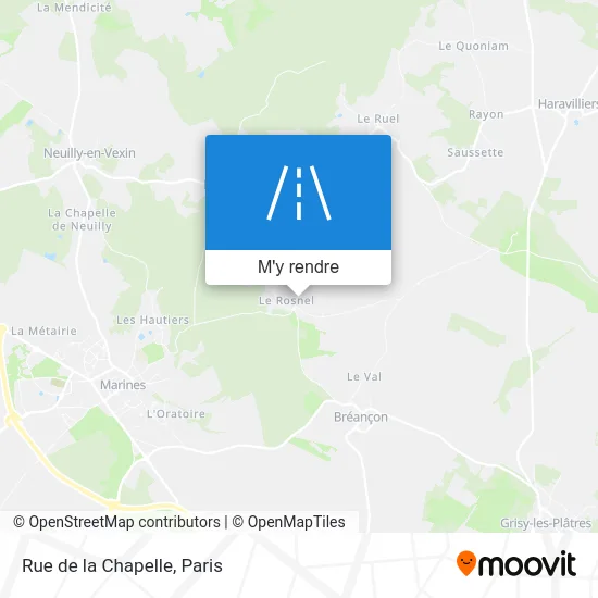 Rue de la Chapelle plan