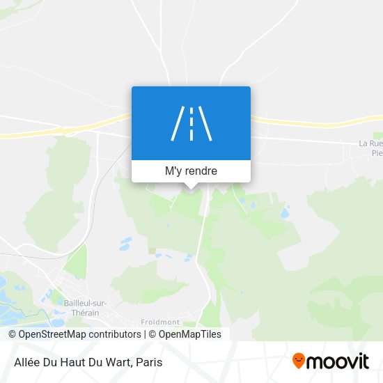 Allée Du Haut Du Wart plan