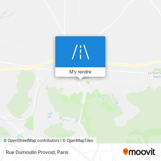 Rue Dumoulin Provost plan