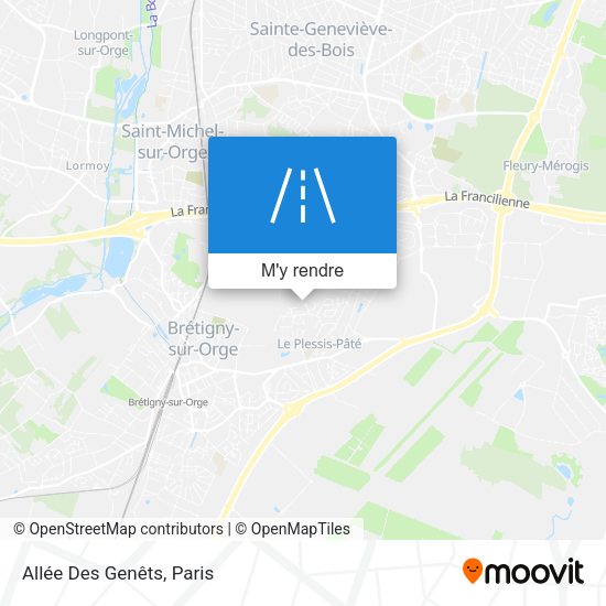 Allée Des Genêts plan
