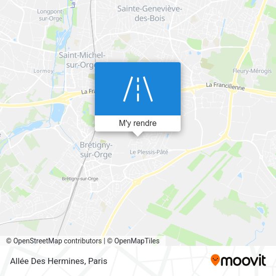 Allée Des Hermines plan