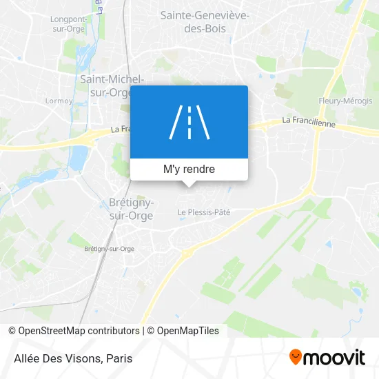 Allée Des Visons plan