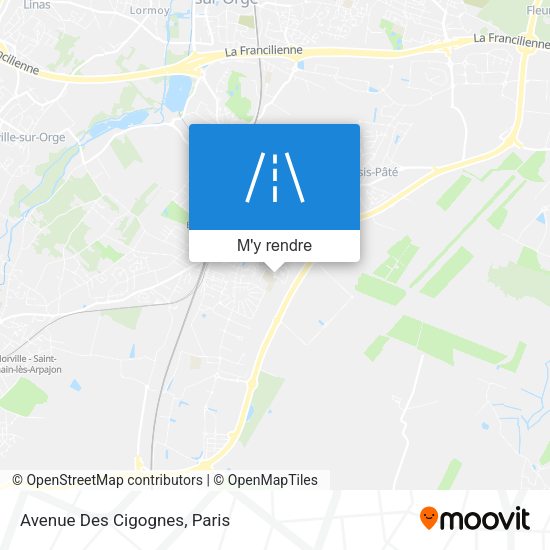 Avenue Des Cigognes plan