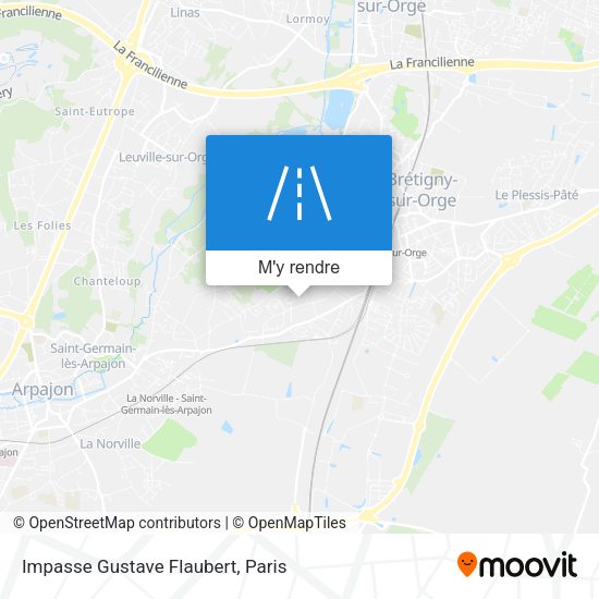 Impasse Gustave Flaubert plan