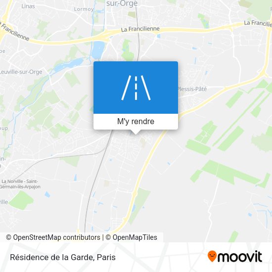 Résidence de la Garde plan
