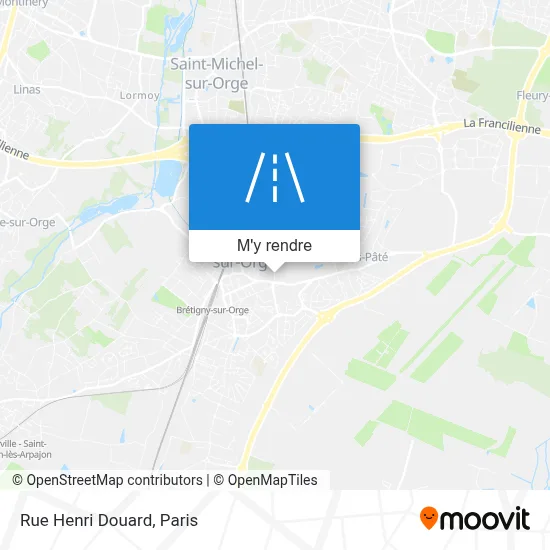 Rue Henri Douard plan