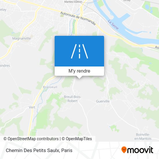 Chemin Des Petits Saulx plan