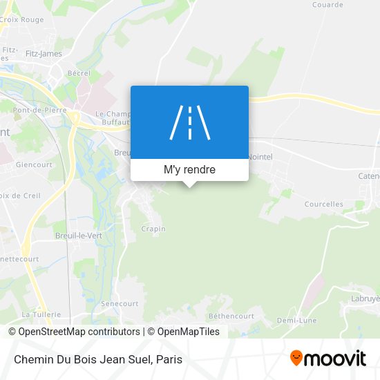Chemin Du Bois Jean Suel plan