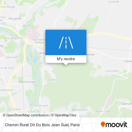 Chemin Rural Dit Du Bois Jean Suel plan