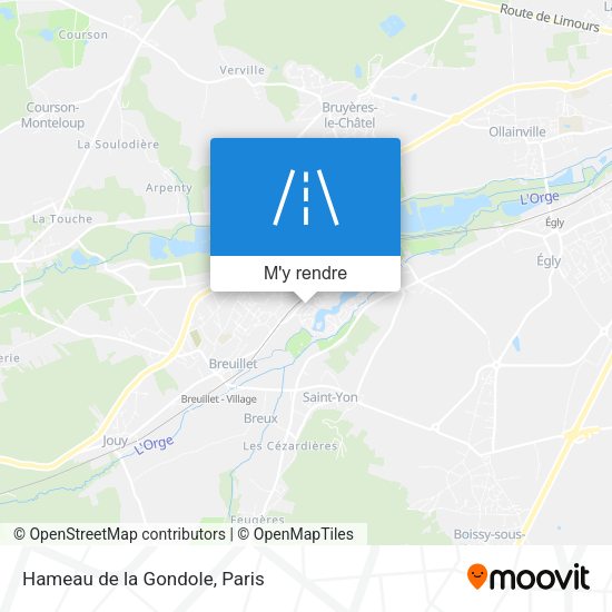 Hameau de la Gondole plan