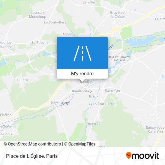 Place de L'Église plan