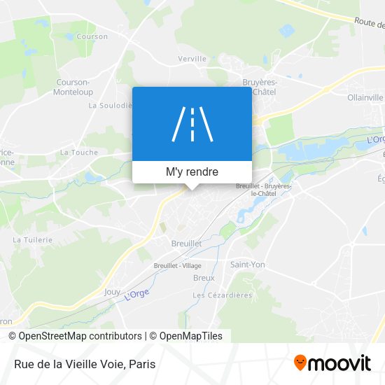 Rue de la Vieille Voie plan