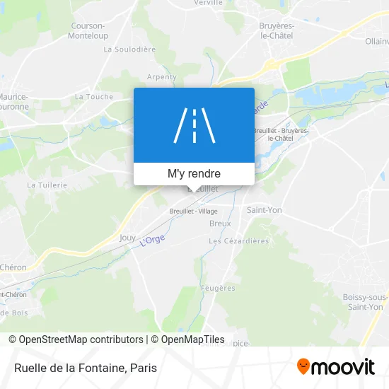 Ruelle de la Fontaine plan