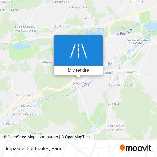 Impasse Des Écoles plan