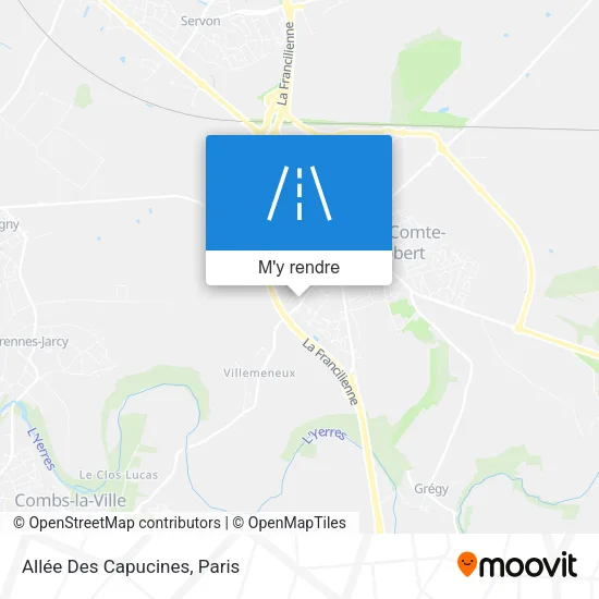 Allée Des Capucines plan