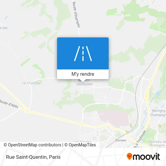 Rue Saint-Quentin plan