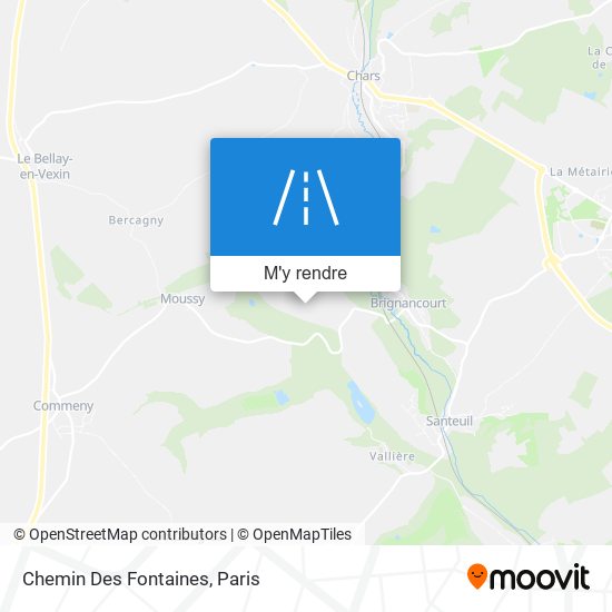 Chemin Des Fontaines plan