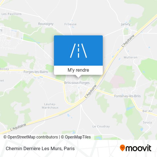 Chemin Derrière Les Murs plan