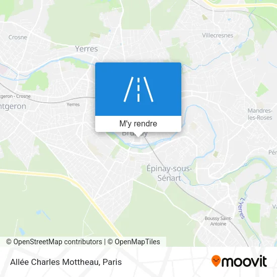 Allée Charles Mottheau plan
