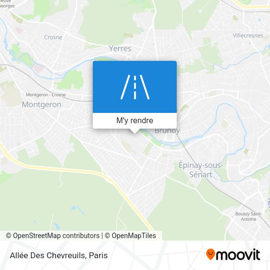 Allée Des Chevreuils plan