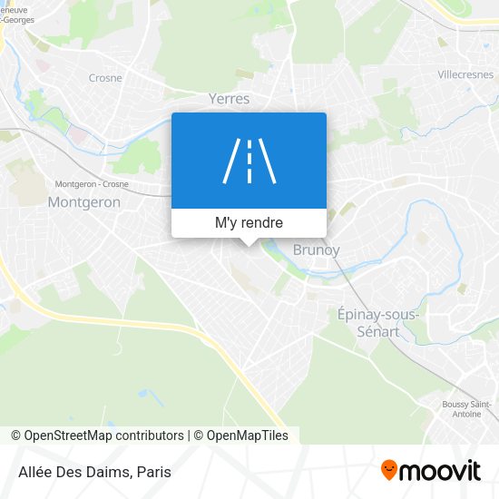 Allée Des Daims plan
