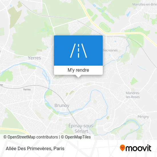 Allée Des Primevères plan